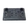 GEMBIRD Notebook 15.6in Cooling Stand, Compact Dual-Fan - Melns