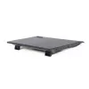 GEMBIRD Notebook 15.6in Cooling Stand, Compact Dual-Fan - Melns