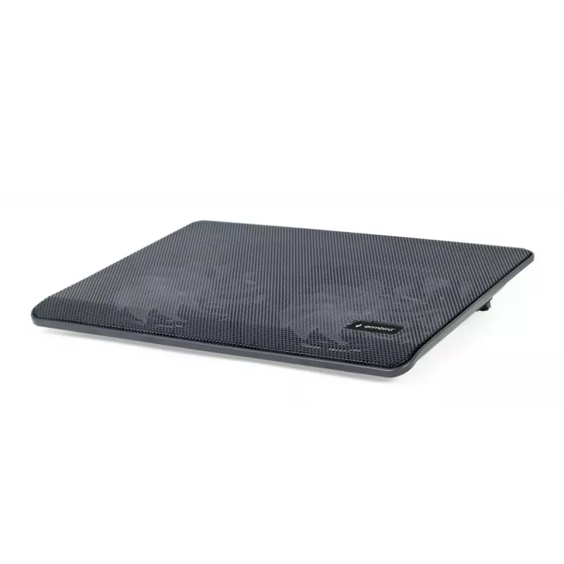 GEMBIRD Notebook 15.6in Cooling Stand, Compact Dual-Fan - Melns