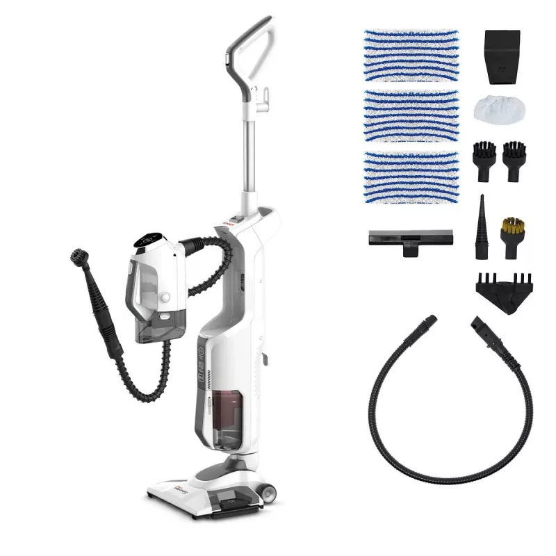 Stāvāmais putekļsūcējs Polti Vaporetto 3 Clean 1800 W bez maisiņa balts