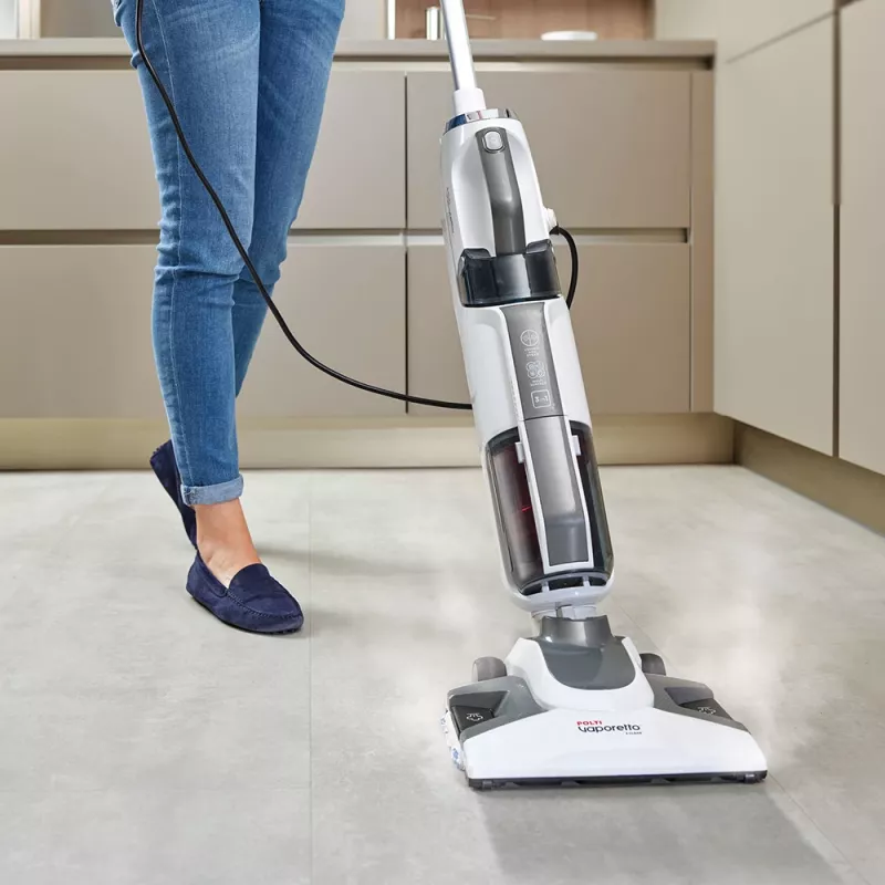 Stāvāmais putekļsūcējs Polti Vaporetto 3 Clean 1800 W bez maisiņa balts