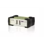 ATEN 2 portu USB - PS/2 VGA KVM slēdzis (iekļauti KVM kabeļi), 2048 x 1536 pikseļi, QXGA, 0,72 W, gaiši pelēks