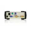ATEN 2 portu USB - PS/2 VGA KVM slēdzis (iekļauti KVM kabeļi), 2048 x 1536 pikseļi, QXGA, 0,72 W, gaiši pelēks
