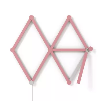 Pārsegs Nanoleaf Skins NL59-0001PM-9PK rozā 259.3 mm 9 gab.