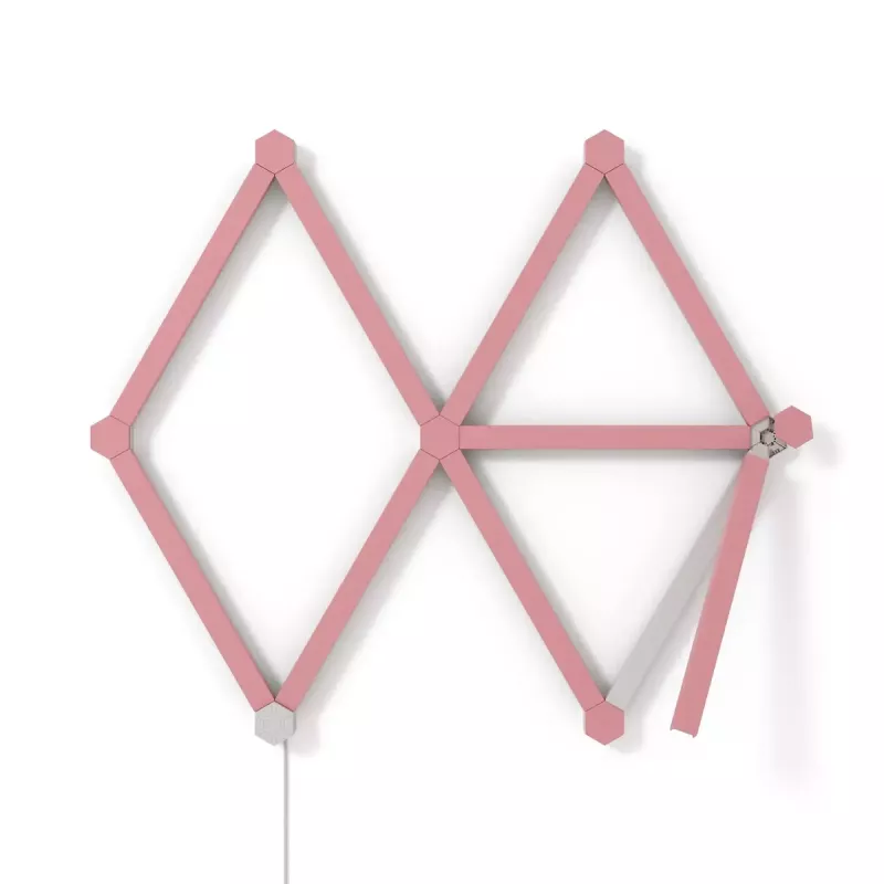 Pārsegs Nanoleaf Skins NL59-0001PM-9PK rozā 259.3 mm 9 gab.