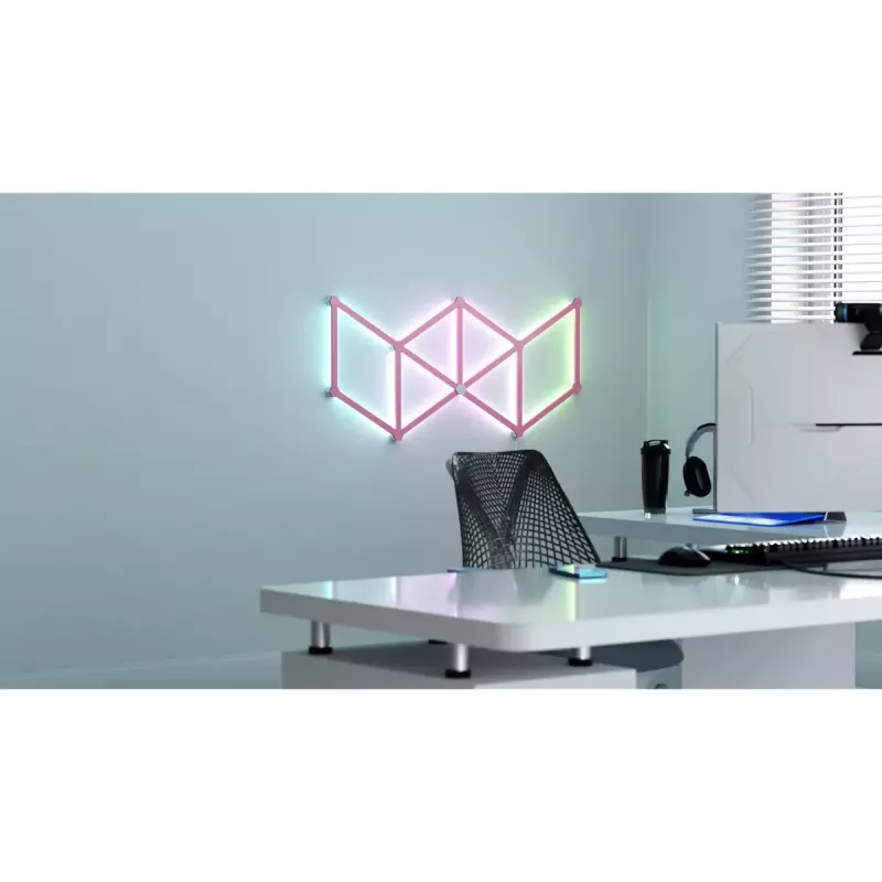 Pārsegs Nanoleaf Skins NL59-0001PM-9PK rozā 259.3 mm 9 gab.