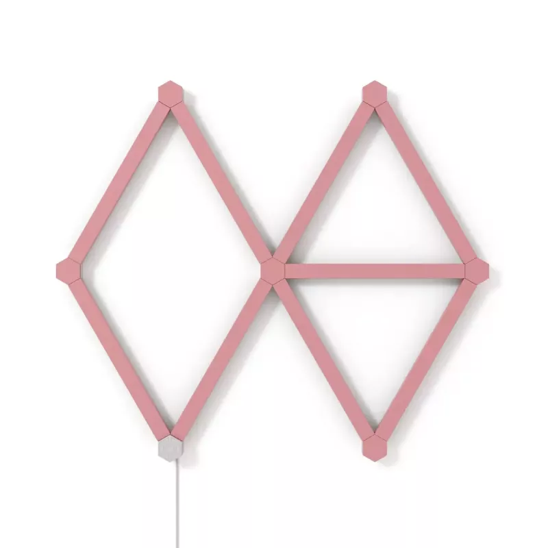 Pārsegs Nanoleaf Skins NL59-0001PM-9PK rozā 259.3 mm 9 gab.