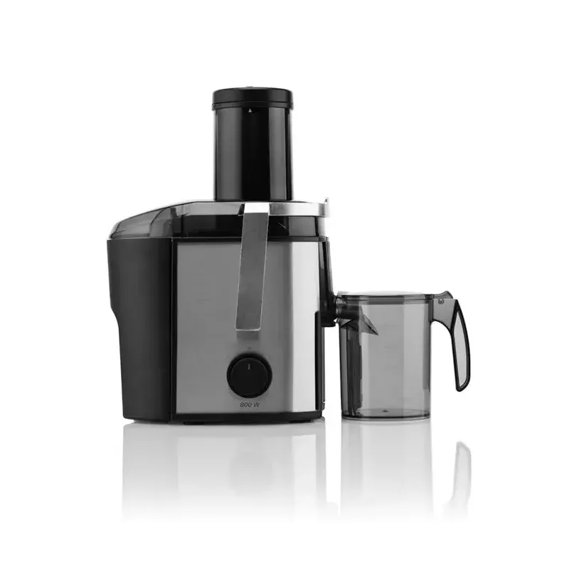 Centrbēdzes sulu spiede ETA Fresher II 800 W, 0,8 L sulas trauks, melna/nerūsējošais tērauds