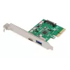 DIGITUS PCIe karte USB-C + USB-A, līdz 10 Gbit/s