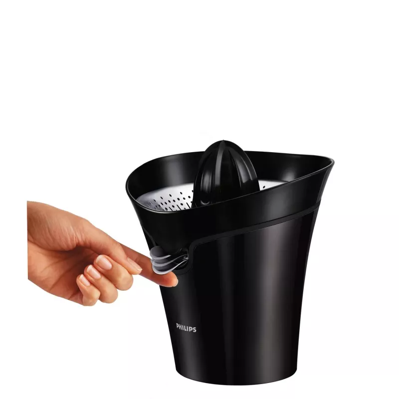 Sulu spiede Philips Avance Collection HR2752/90, citrusu sulu spiede, 85 W, melna, pretpilēšanas funkcija, vada uzglabāšana
