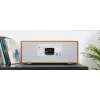 Personīgais radio Muse M-695 DBTW — DAB/DAB+/FM digitālais uztvērējs, 2,8 collu TFT, 60W RMS, maiņstrāva/līdzstrāva, koks/balts