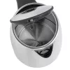 Elektriskā tējkanna Adler AD 1340 1,7 L 2200 W melna sudrabota