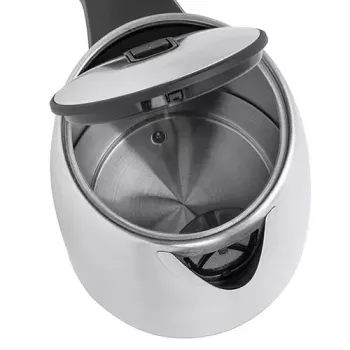 Elektriskā tējkanna Adler AD 1340 1,7 L 2200 W melna sudrabota