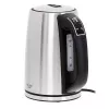 Elektriskā tējkanna Adler AD 1340 1,7 L 2200 W melna sudrabota