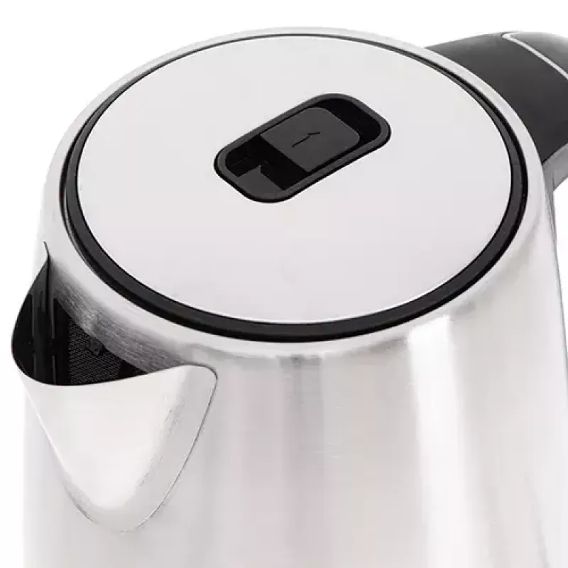 Elektriskā tējkanna Adler AD 1340 1,7 L 2200 W melna sudrabota
