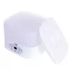 Pārtikas žāvētājs Adler AD 6658, 5 paliktņi, LCD taimeris 70 st., 35–70°C, 230W (maks. 550W), balts