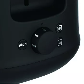 Tosteris Tefal TT340830 — 2 šķēlēm, 850 W, melns un nerūsējošais tērauds