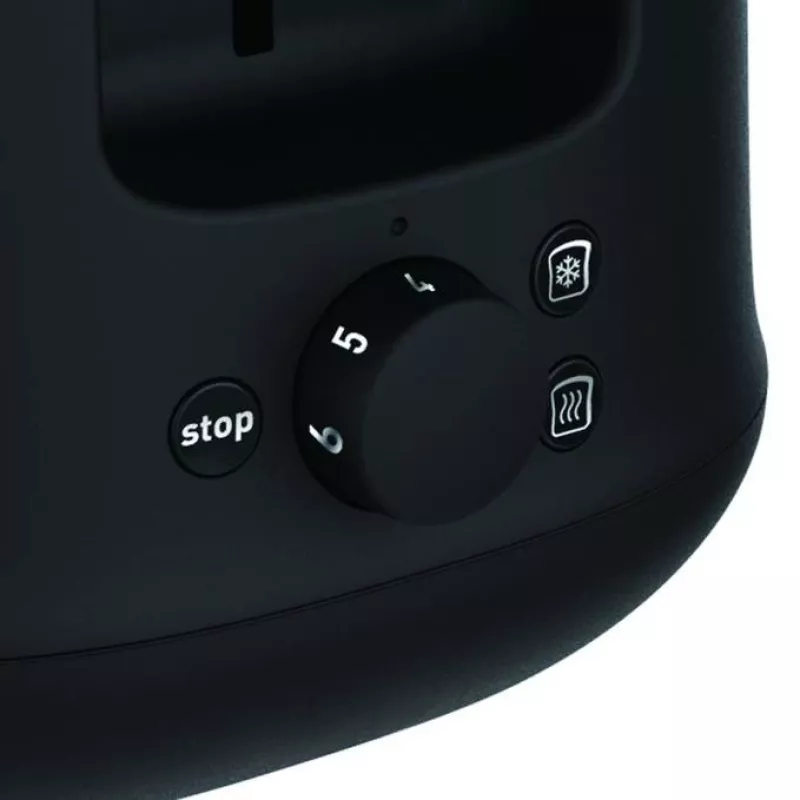 Tosteris Tefal TT340830 — 2 šķēlēm, 850 W, melns un nerūsējošais tērauds