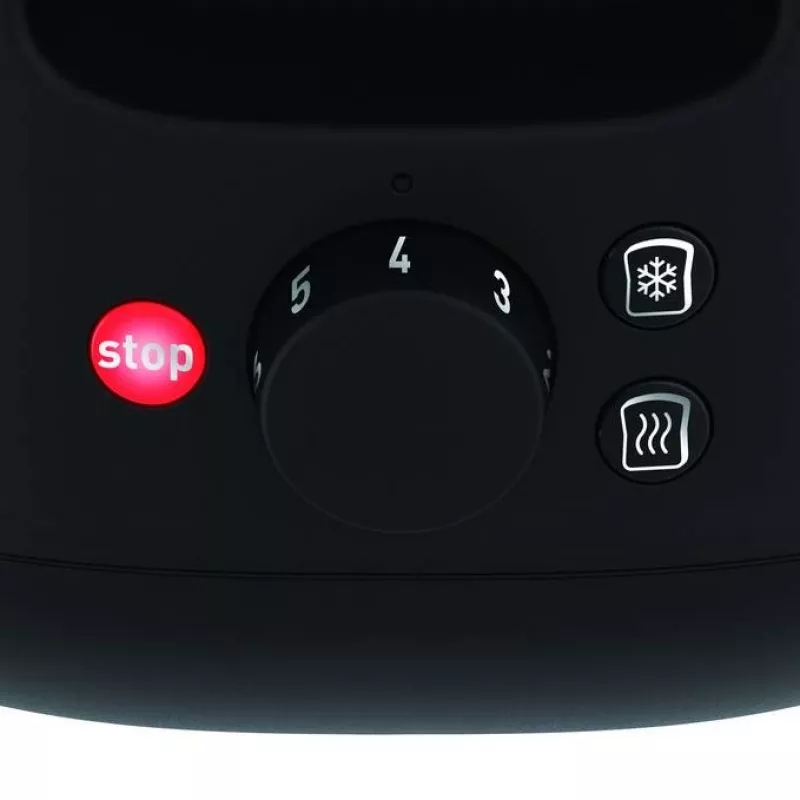 Tosteris Tefal TT340830 — 2 šķēlēm, 850 W, melns un nerūsējošais tērauds