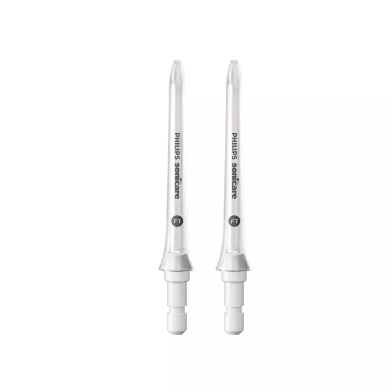 Elektriskā zobu diegu uzgalis Philips HX3042/00 – 2 uzgaļi, balti rezerves uzgaļi