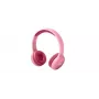 Bezvadu uz auss liekamas austiņas muse M-215 BTP, Bluetooth, galvas stīpa, 115 g, rozā