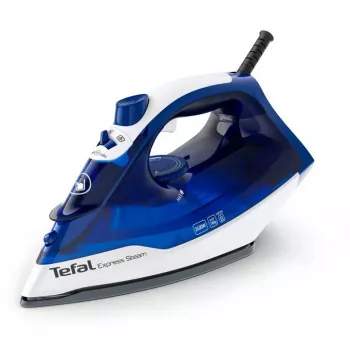 Tefal FV2838 Dry & Steam iron Cerilium soleplate 2400 W Blue, balta
