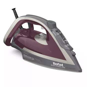 Sausā un tvaika gludeklis Tefal Smart Protect Plus FV6870 — 2800 W, Durilium Airglide zole, 0,27 L tvertne, 2 m vads, 1,437 kg