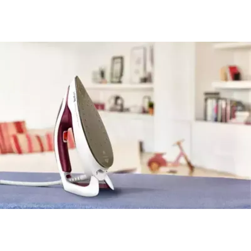 Tefal GV9220 tvaika gludināšanas stacija 2600 W Durilium AirGlide Autoclean zole Bordo, Balta