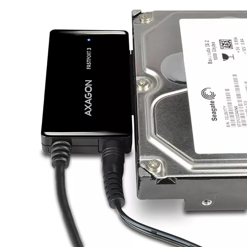 Axagon ADSA-FP3 USB 3.0 - SATA 6G adapteris visu SATA disku un piedziņu pievienošanai