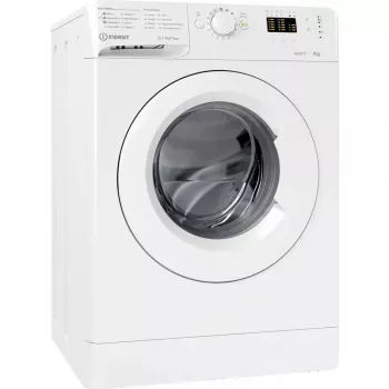 Veļas mazgājamā mašīna ar priekšējo ielādi Indesit MTWA 71252 W IT — 7 kg, 1200 apgr./min, E klase, balta
