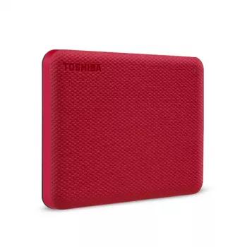 TOSHIBA Ārējais cietais disks Canvio Advanced 2,5 inch 2TB USB 3.2 Gen 1 Sarkans