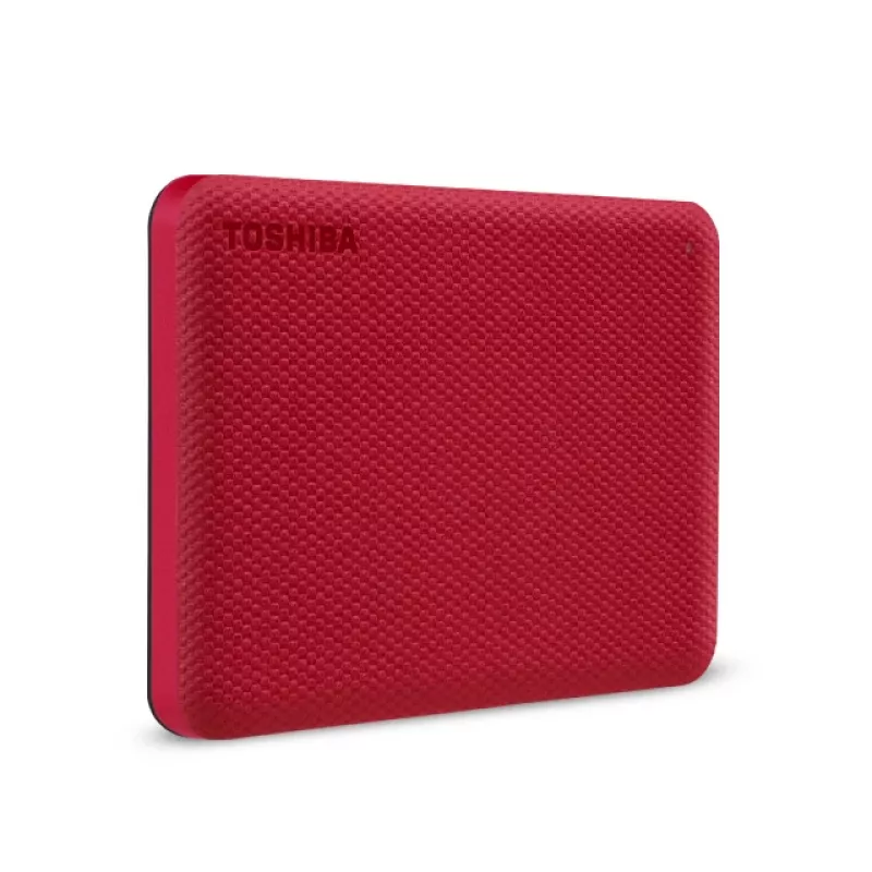 TOSHIBA Ārējais cietais disks Canvio Advanced 2,5 inch 2TB USB 3.2 Gen 1 Sarkans