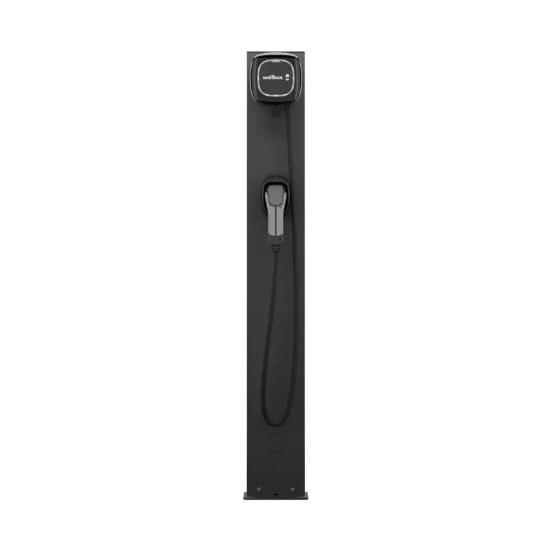 Wallbox pamatnes statīvs Wallbox Eiffel Basic Dual Pulsar saimei, melns