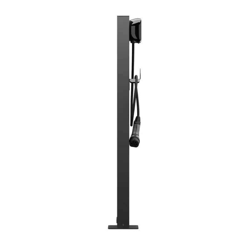Wallbox pamatnes statīvs Wallbox Eiffel Basic Dual Pulsar saimei, melns