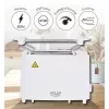 Tosteris Adler AD 3223 2 šķēles 750 W Balts