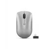 Bezvadu ambidekss pele Lenovo 540 — RF, 2400 DPI, 4 pogas, USB-C uztvērējs, pelēka