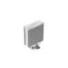 Gaisa dzesētājs DeepCool AK400 WH — 4×6 mm vara siltuma caurules, 120 mm FDB ventilators, 1850 RPM, 66,47 CFM, piemērots LGA 1700 un izplatītākajiem Intel/AMD ligzdām, balts