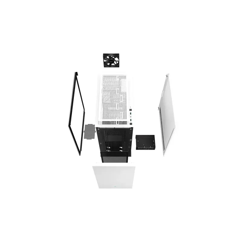 PC korpuss DeepCool CH510 Midi Tower balts