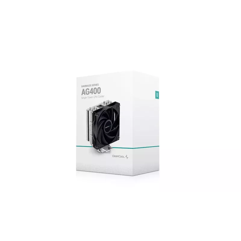 DeepCool AG400 CPU gaisa dzesētājs, melns