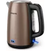 Philips Viva Collection HD9355/92 elektriskā tējkanna 1.7 L 1900 W Melna, Varš