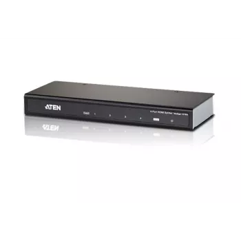 ATEN 4-Port HDMI Audio/Video Splitter 4Kx2K, HDMI, 4x HDMI, 4096 x 2160 pikseļi, melns, 4K Ultra HD, 15 m