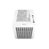 PC korpuss DeepCool CH370 WH Mini Tower — balts, micro ATX/Mini-ITX, rūdīts stikls, RGB ventilatori, 2x 3,5 collu sloti, 3x 2,5 collu sloti, GPU līdz 320 mm