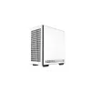 PC korpuss DeepCool CH370 WH Mini Tower — balts, micro ATX/Mini-ITX, rūdīts stikls, RGB ventilatori, 2x 3,5 collu sloti, 3x 2,5 collu sloti, GPU līdz 320 mm
