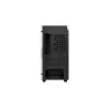 PC korpuss DeepCool CH370 WH Mini Tower — balts, micro ATX/Mini-ITX, rūdīts stikls, RGB ventilatori, 2x 3,5 collu sloti, 3x 2,5 collu sloti, GPU līdz 320 mm