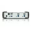 ATEN 2-Port USB 3.1 Gen 1 DisplayPort 1.1 KVMP™ slēdzis ar skaļruni (iekļauti KVM kabeļi)