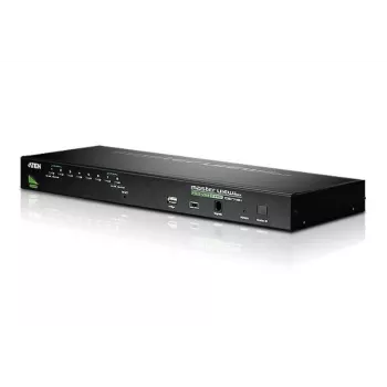 ATEN 8 portu USB - PS/2 VGA KVM slēdzis ar USB perifērijas portu