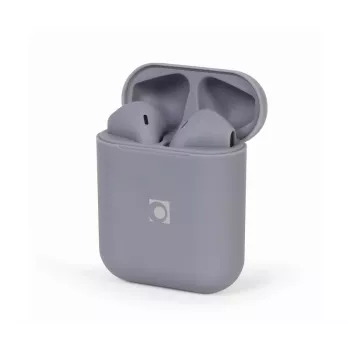 GEMBIRD Bezvadu TWS Iekšauss Austiņas Seattle - Stereo - Bluetooth - Miglaini Pelēks