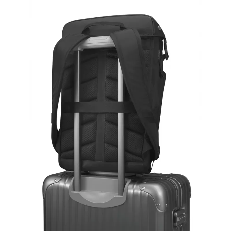 Ceļojumu mugursoma Lenovo Legion Active GX41C86982 — poliesters, melna, piemērota līdz 17 collu (310×190×460 mm)