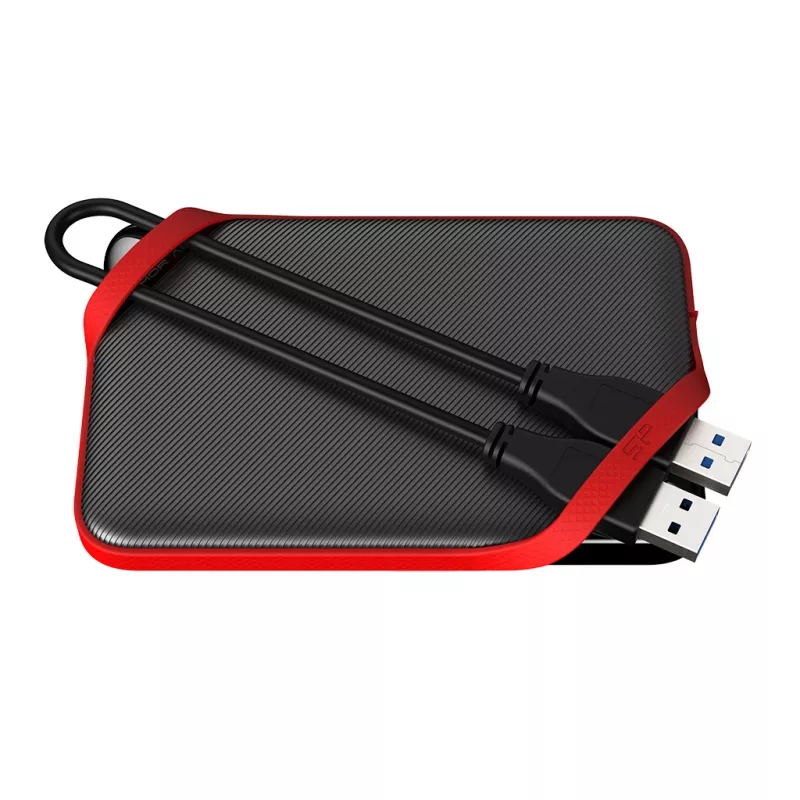 SILICON POWER Portable HDD USB 3.2 Gen 1 Armor - A62 1TB Melns Moq-36