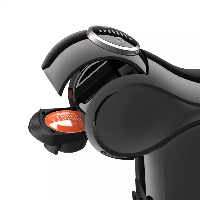 Kapsulu kafijas automāts De’Longhi Genio S Plus EDG315.B — Dolce Gusto, 0,8 L ūdens tvertne, 15 bāri, galda virsmas, melns